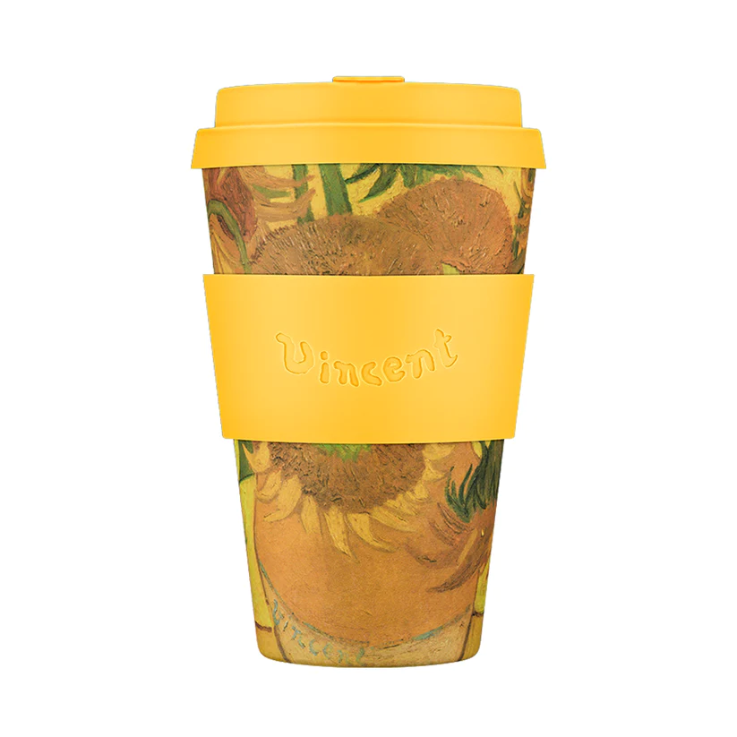 Ecoffee Cup Sunflowers(サンフラワーズ)400ml / Van Gogh
