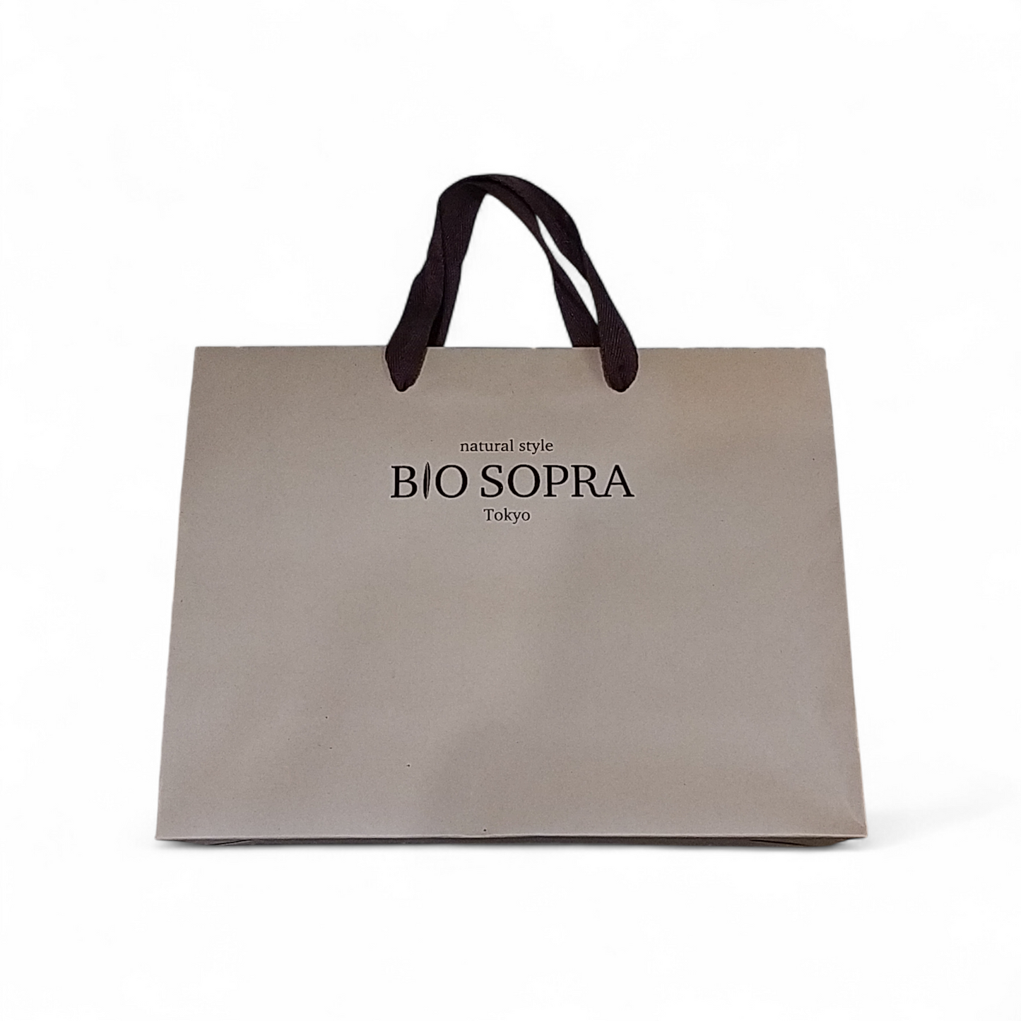 natural style BIO SOPRA Tokyo 刻印入りショッパー